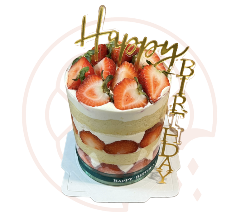 SPC3 - White Chocolate Strawberry Pudding Cake - Limited Availability / Special Order