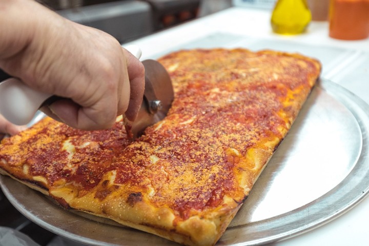 Upside Down Siciliano( VOTED BEST PIZZA IN QUEENS )