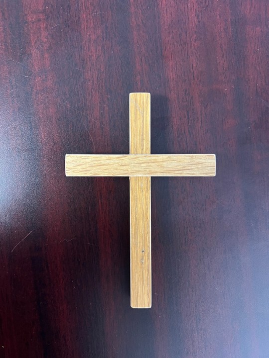 6-inch Block Commemorative Cross