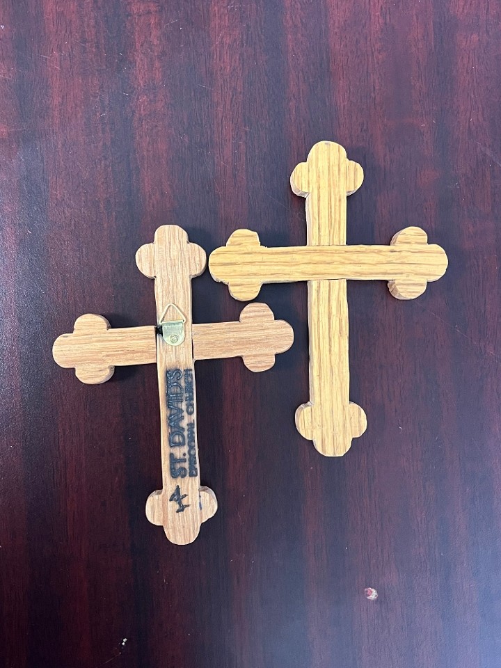 6-inch Budded Commemorative Cross