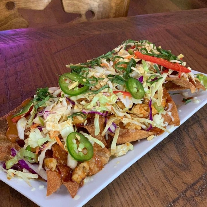 Thai Chicken Nachos