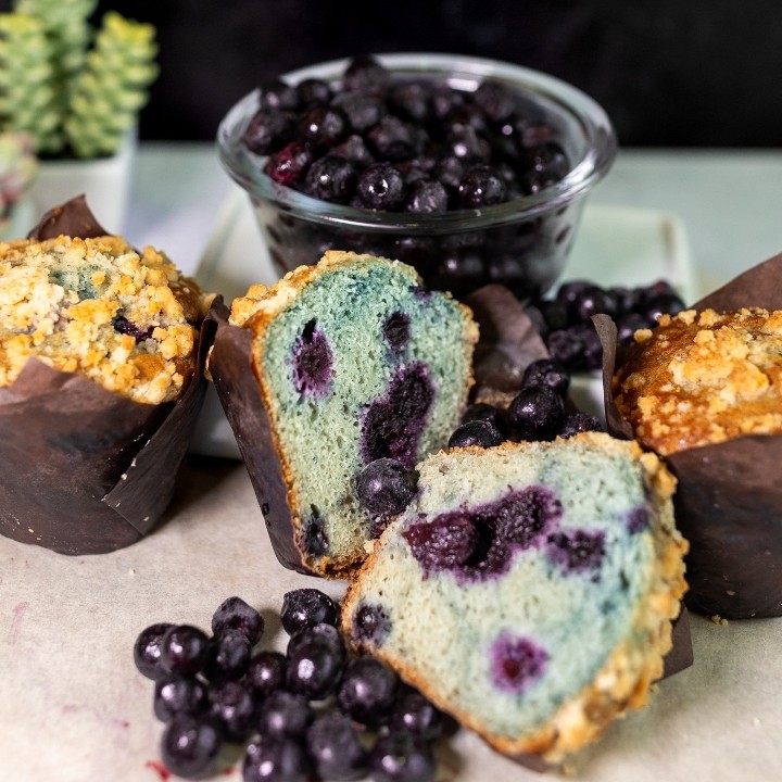 Jumbo Blueberry Compote Muffin