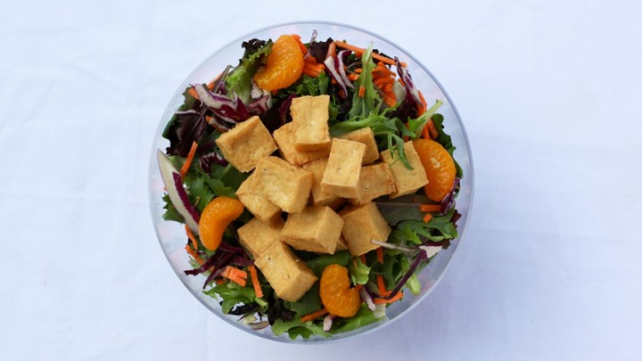 Orange Tofu Salad