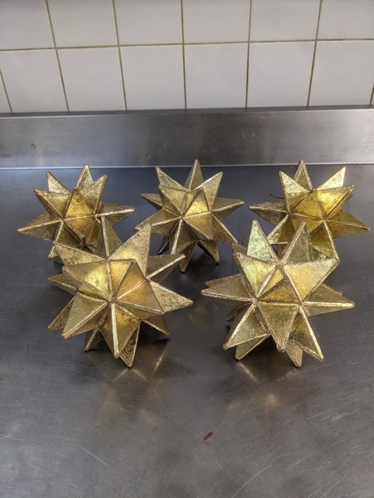 Gold Stars (Small) - Set of 5