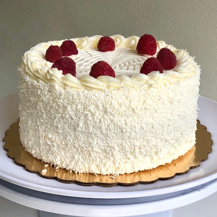 White Chocolate Raspberry Cheesecake Torte