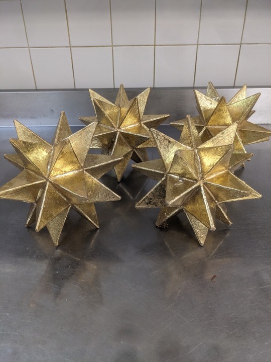 Gold Stars (Large) - Set of 4