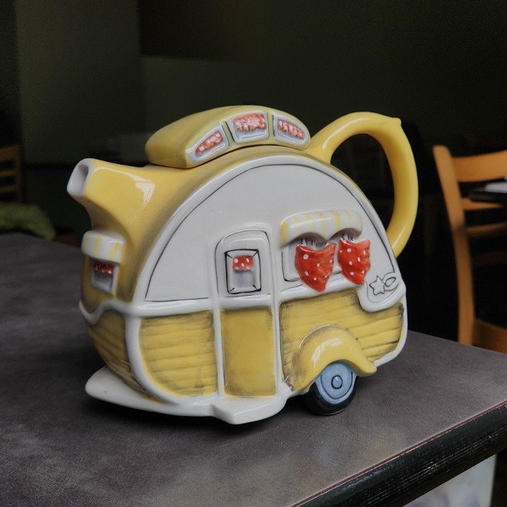 Yellow Camper Teapot