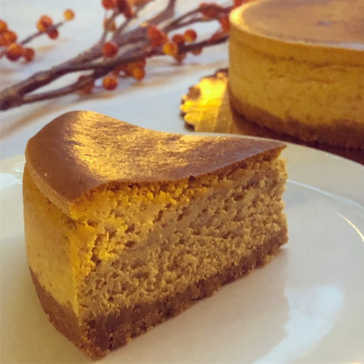 Pumpkin Cheesecake slice
