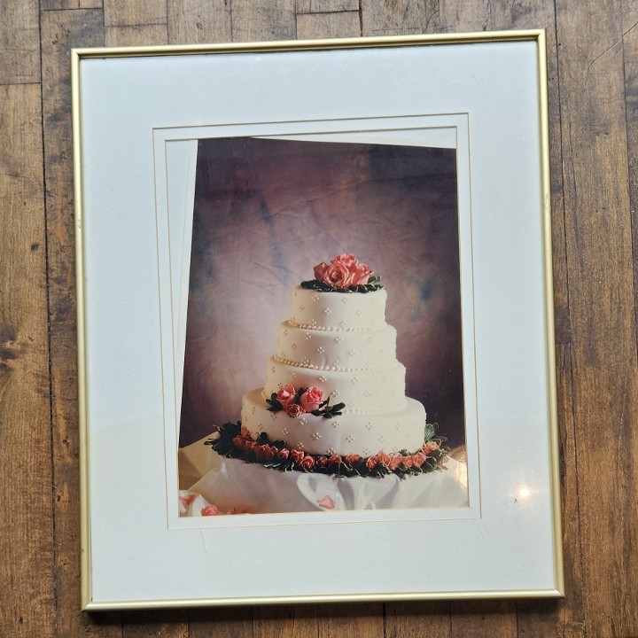 Wedding Cake 1-Swiss Dot
