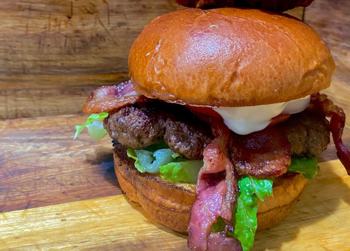 BLUE CHEESE BACON BURGER