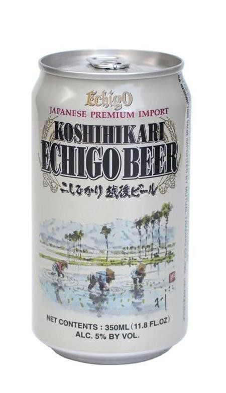 Echigo Koshihikari Rice Lager