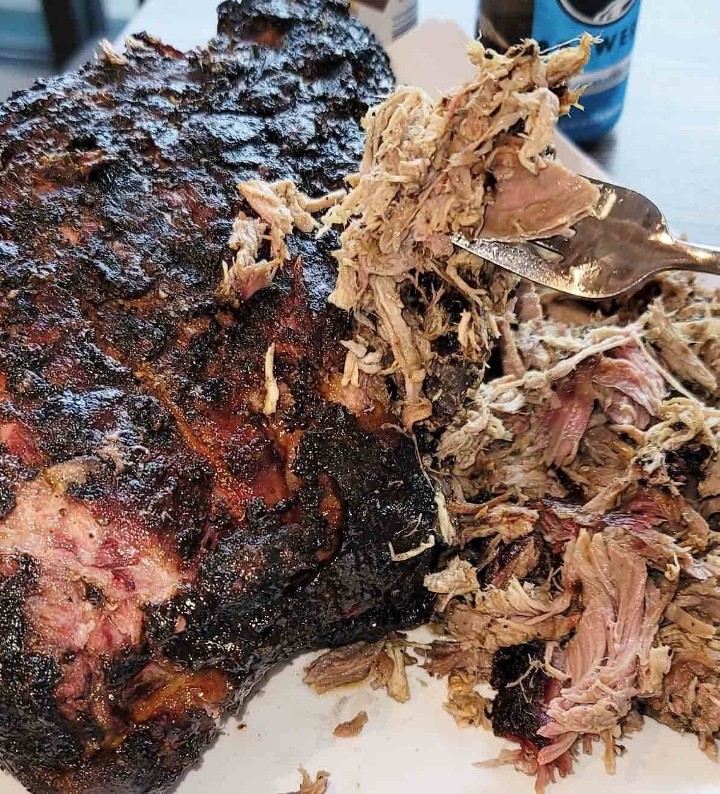 Wood Smoked Pulled Pork BBQ