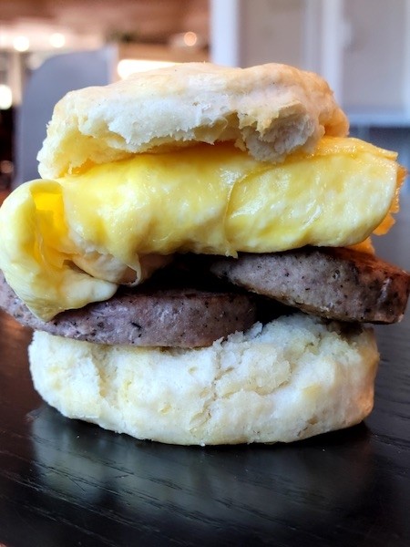 Sausage, Egg, & Cheese Biscuits