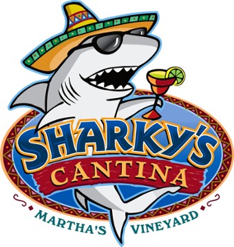Sharky's Cantina Oak Bluffs logo