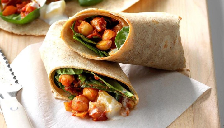 Chickpea Masala Roll