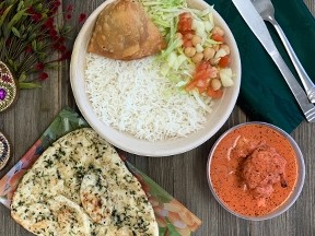 Chicken Tikka Masala Platter (Indian)