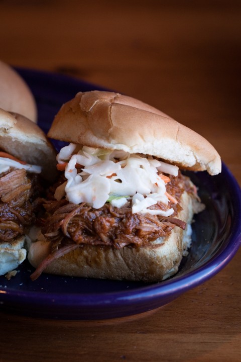 BBQ PULLED PORK SLIDERS