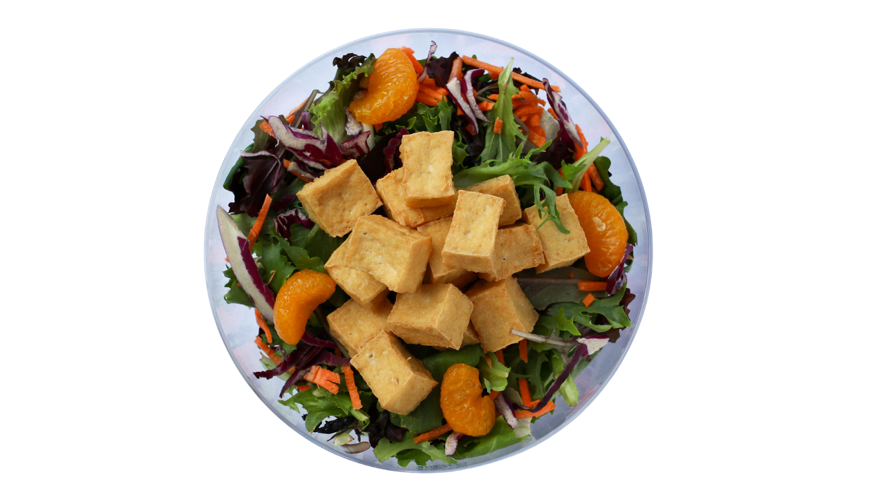 Orange Tofu Salad