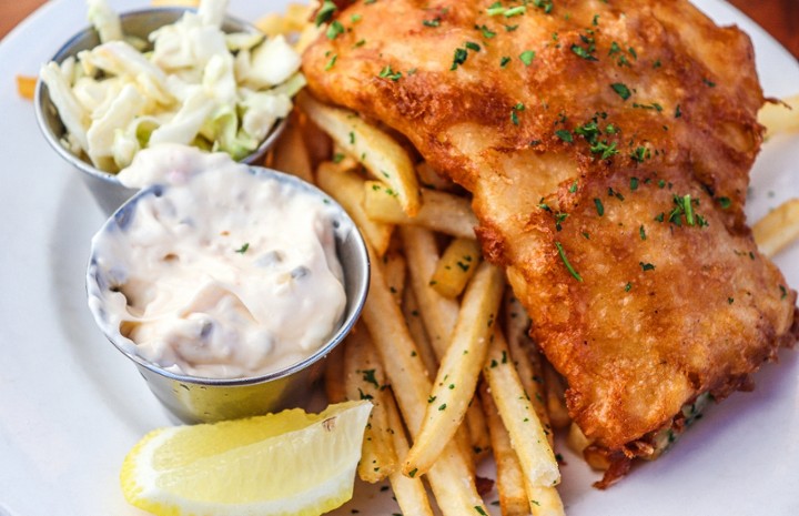 ATLANTIC COD FISH & CHIPS