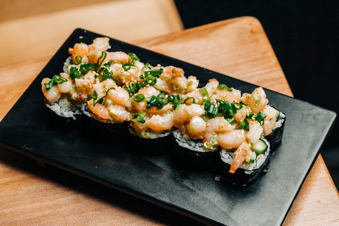 Sushi-San - Omakase Room - Shrimp Ceviche Maki