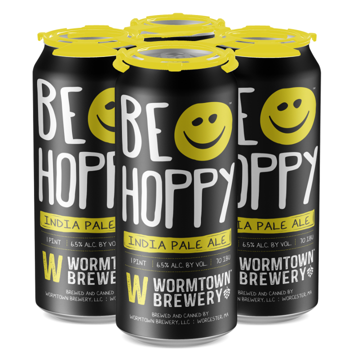Wormtown "Be Hoppy" IPA (4/16 oz)