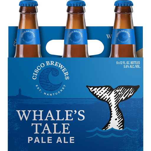 Cisco "Whale's Tale" Pale Ale (6/12 oz)