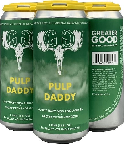 Greater Good "Pulp Daddy" IPA (4/16 oz)