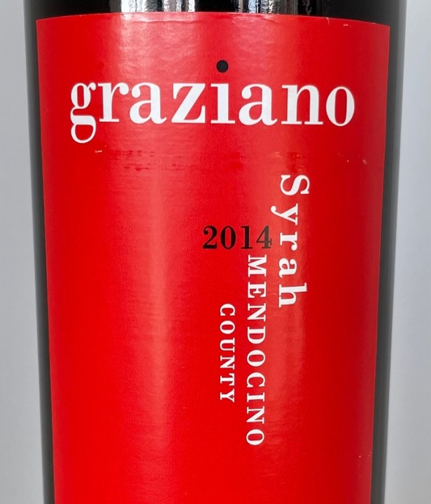 Graziano Family Wines Petite Syrah, Mendocino, CA