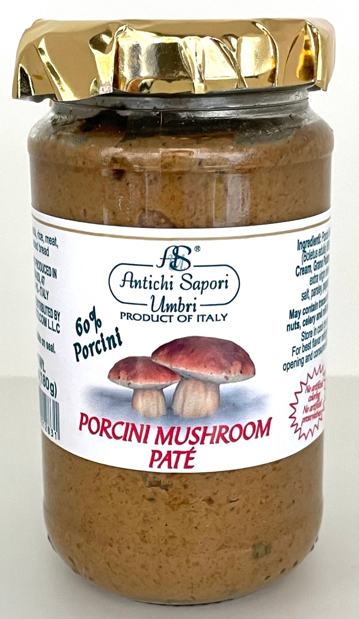 Porcini mushroom pate with cream
