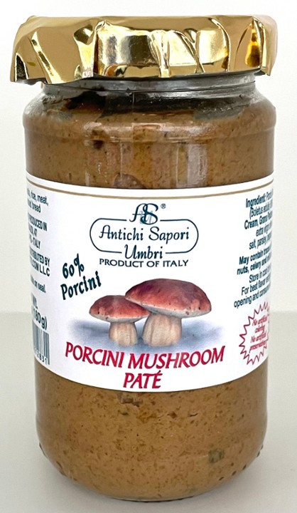 Porcini mushroom pate with cream