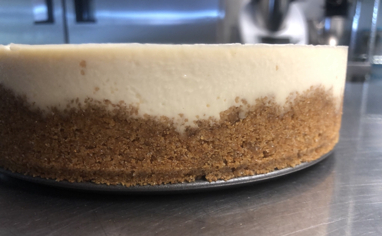 Slice Marsala Cheesecake