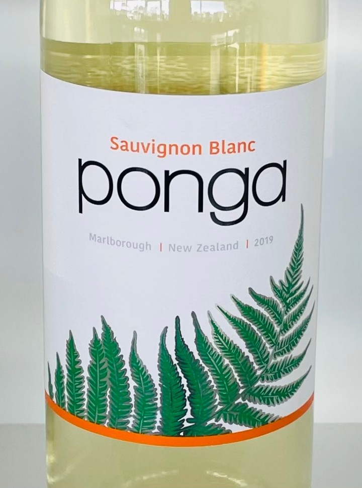 Ponga Sauvignon Blanc, Marlborough, New Zealand