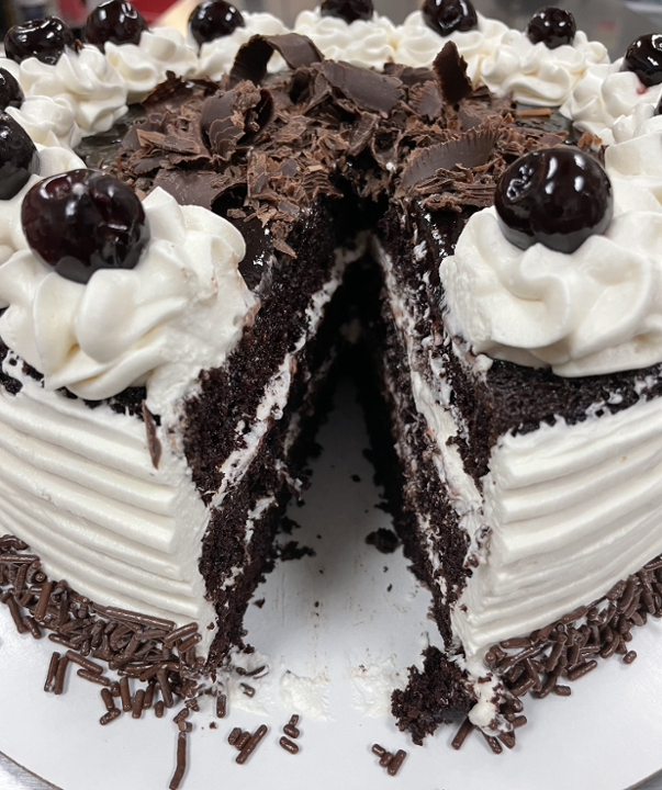 Slice Black Forest Chocolate Cake