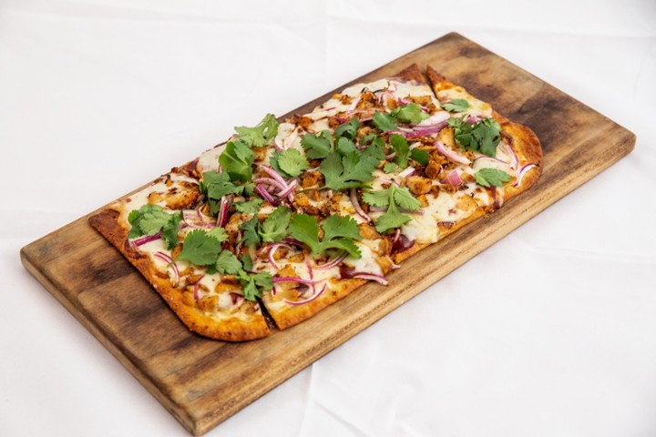 BBQ Bacon Chicken Ranch Flatbread