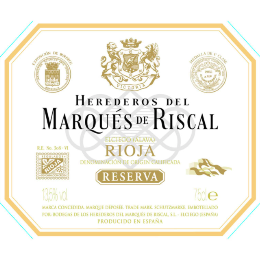 Marques de Riscal Rioja Reserva BTL