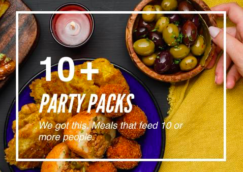 Party Pack 1  for 10ppl