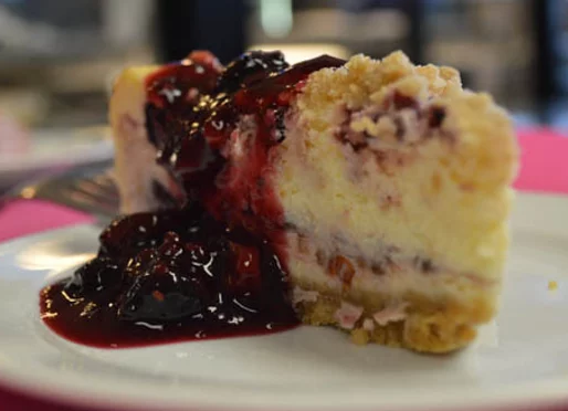 Michigan 4-Berry Cheesecake