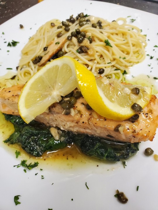 SALMON PICATTA