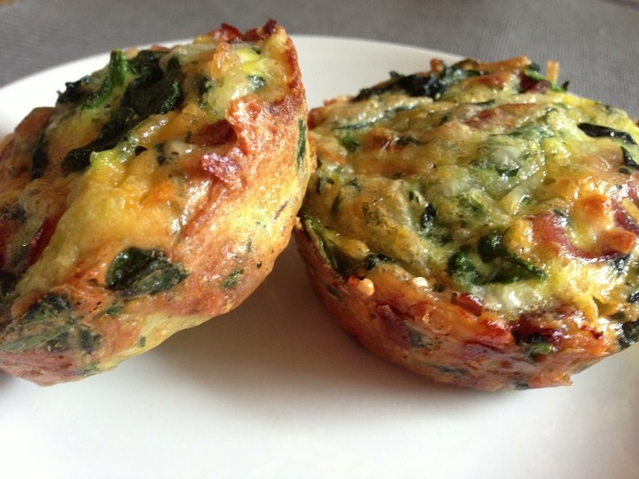 Crustless mini quiche of the day