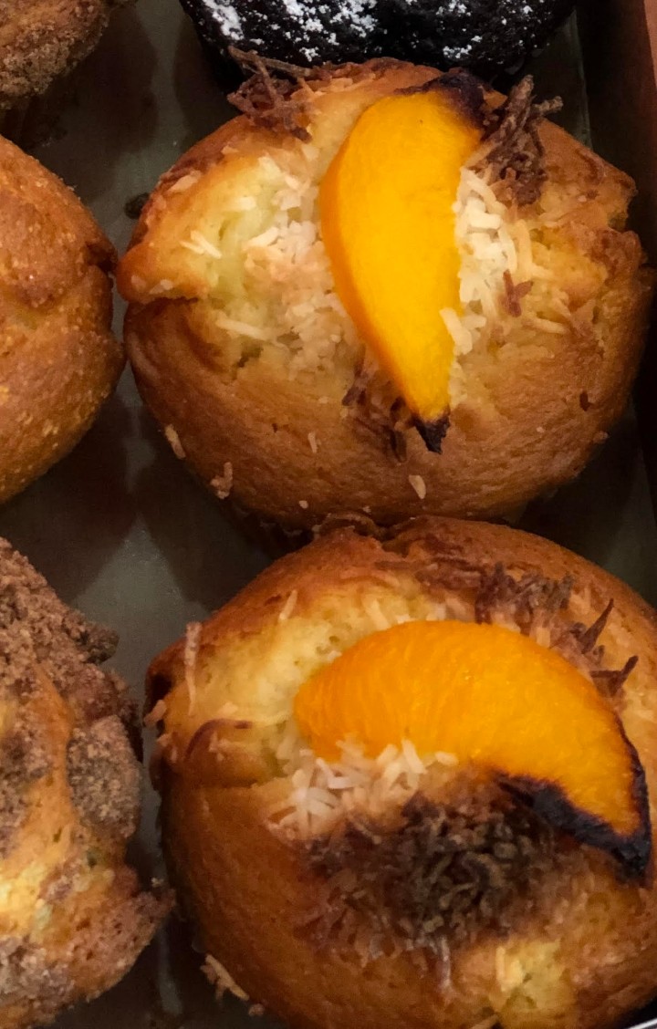 Peach Coconut Muffin