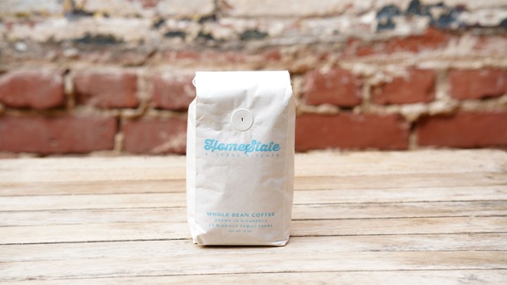 HomeState Coffee Beans (12oz bag).