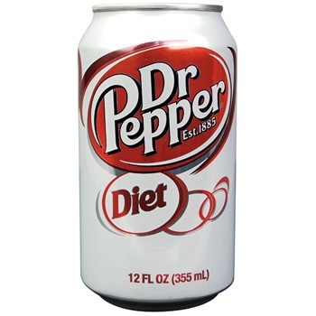 Diet Dr. Pepper Can