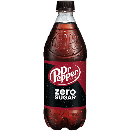 Dr. Pepper Zero Sugar Bottle