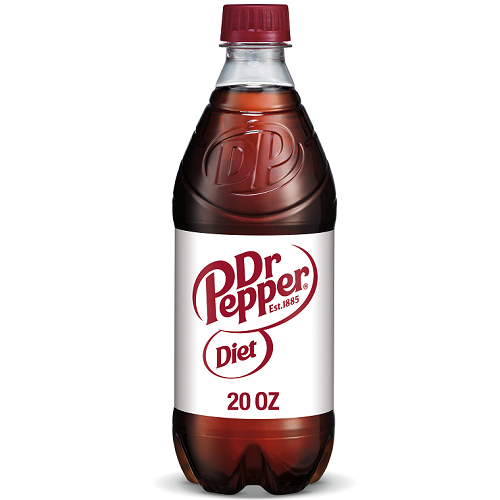 Diet Dr. Pepper Bottle