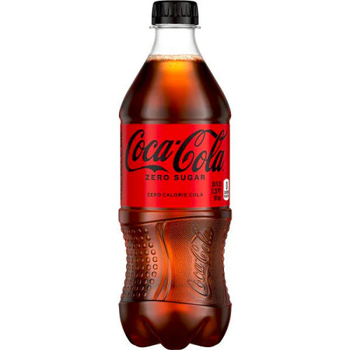 Coke Zero Sugar Bottle