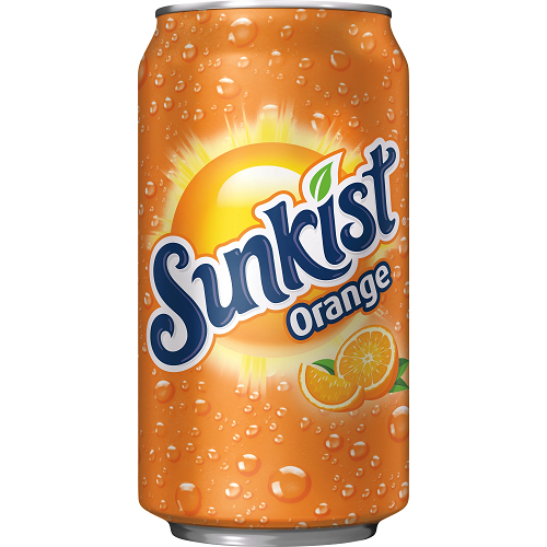 Sunkist Orange Can