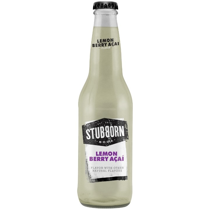 Stubborn Lemon Berry Acai Soda