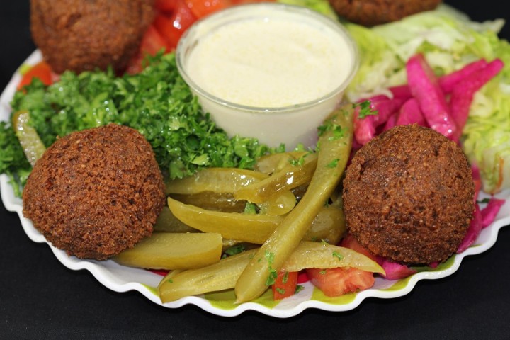 Falafel Plate (Vegan)