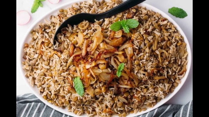 Modrdara(lentil & rice)(per lb) (Vegan)