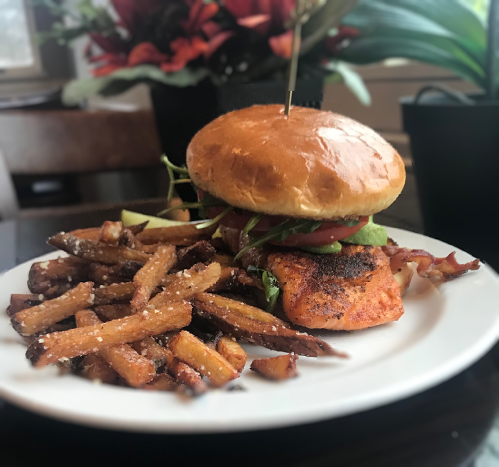 Blackened Salmon BLT